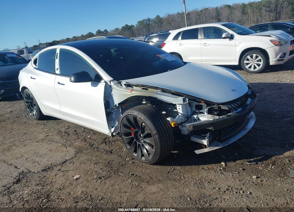 2022 TESLA MODEL 3 PERFORMANCE DUAL MOTOR ALL-WHEEL DRIVE VIN: 5YJ3E1EC9NF298256