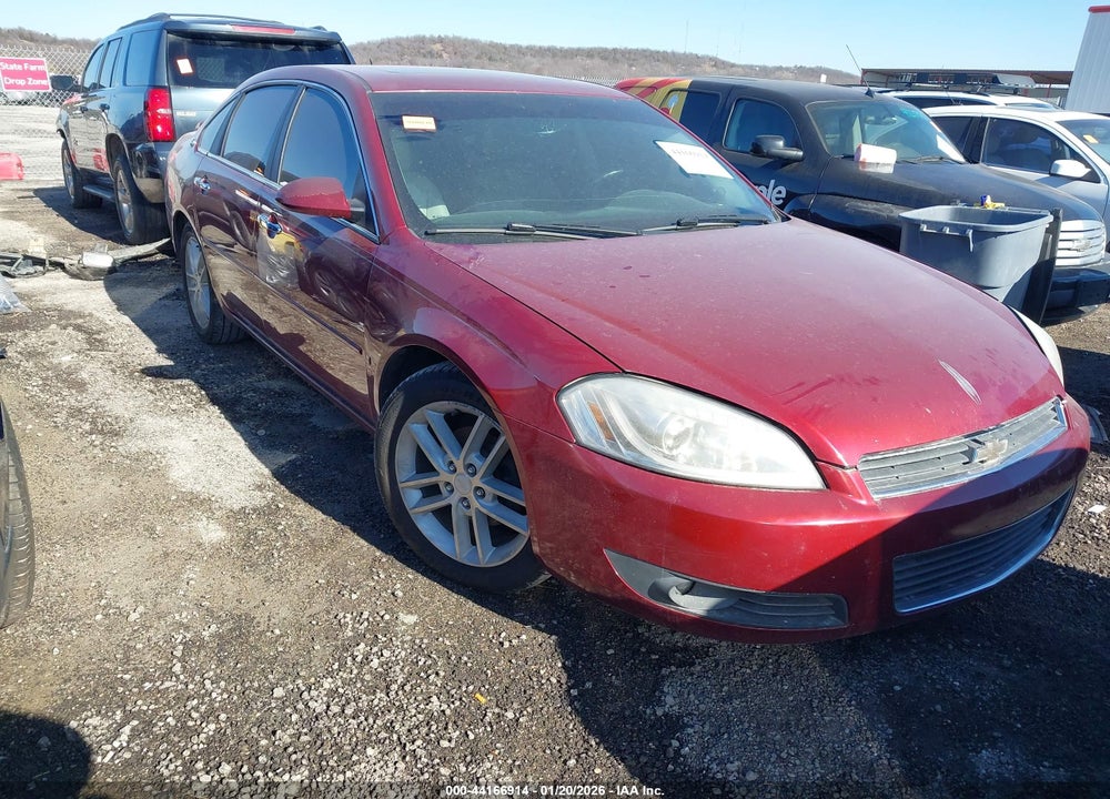 2008 CHEVROLET IMPALA LTZ VIN: 2G1WU583989272129