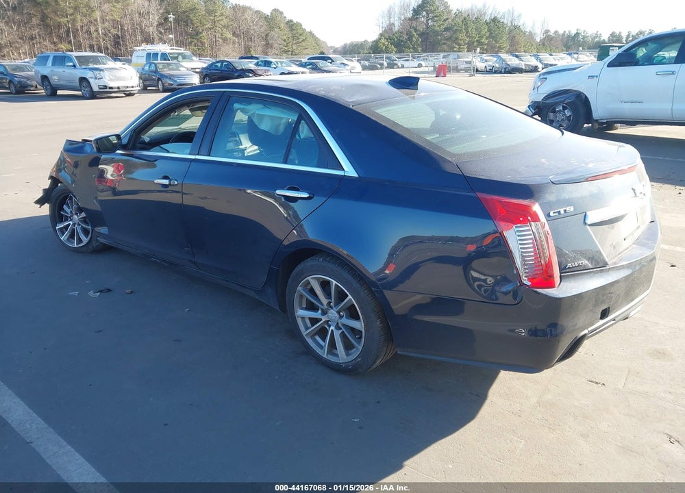 2017 CADILLAC CTS LUXURY VIN: 1G6AX5SX7H0116303
