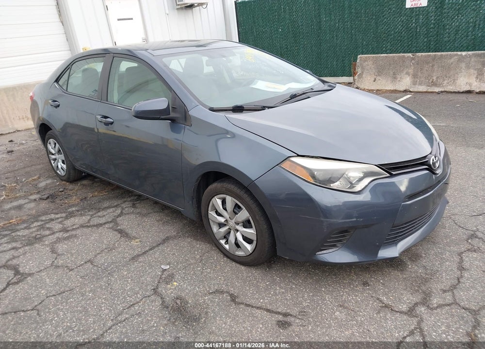 2016 TOYOTA COROLLA LE VIN: 5YFBURHE2GP525398