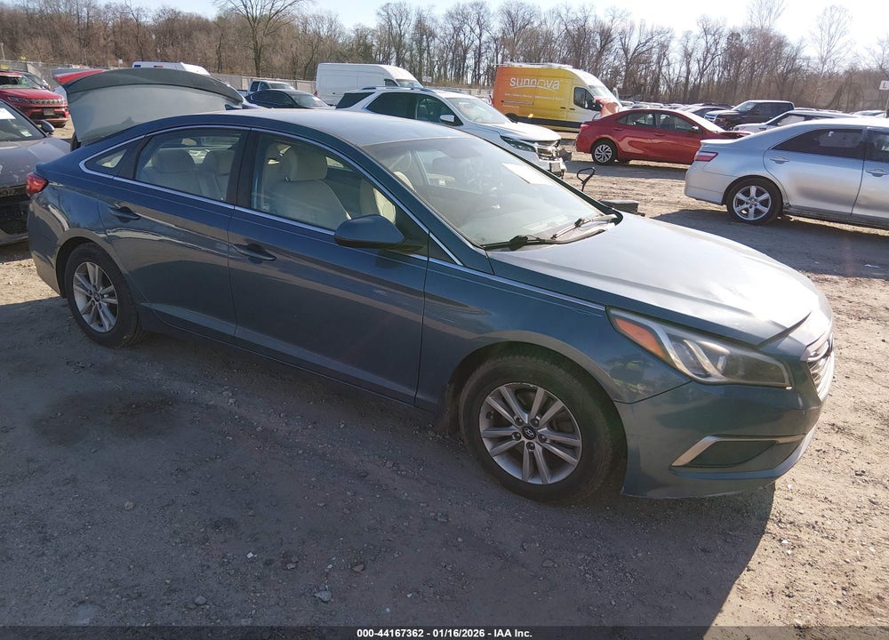 2016 HYUNDAI SONATA SE VIN: 5NPE24AF2GH293388