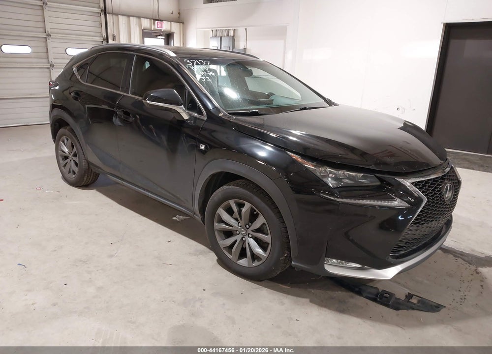 2015 LEXUS NX 200T F SPORT VIN: JTJYARBZ9F2021682