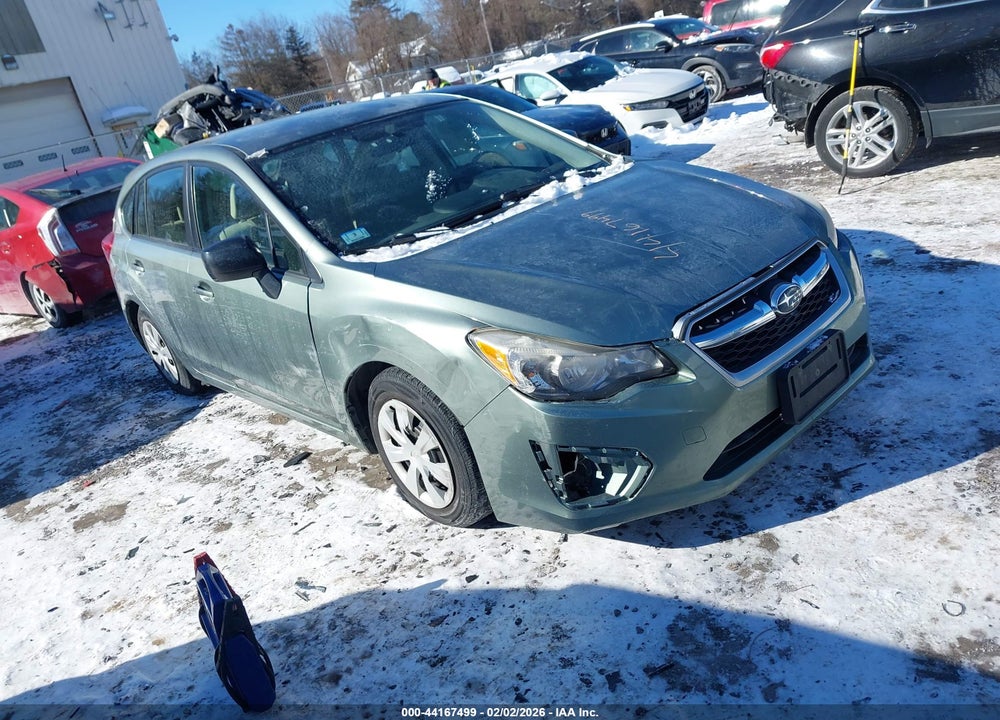 2014 SUBARU IMPREZA 2.0I VIN: JF1GPAA64E8274299