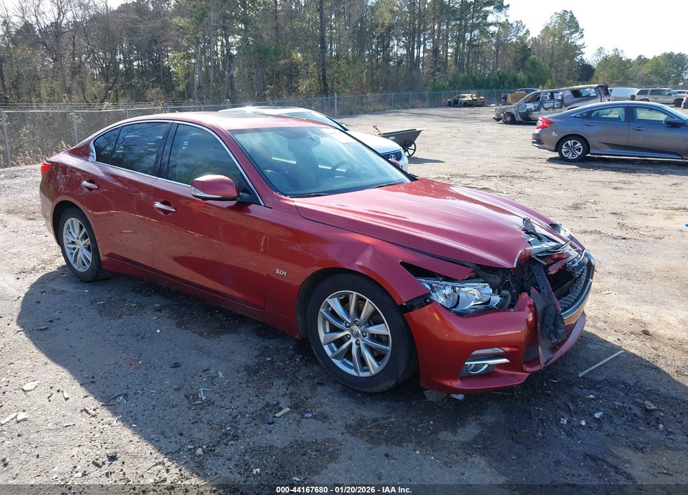 2016 INFINITI Q50 3.0T PREMIUM VIN: JN1EV7AP2GM301967