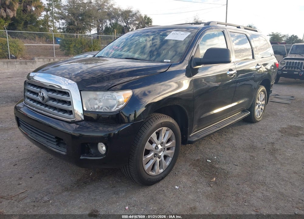 2012 TOYOTA SEQUOIA PLATINUM 5.7L V8 VIN: 5TDDY5G12CS057050
