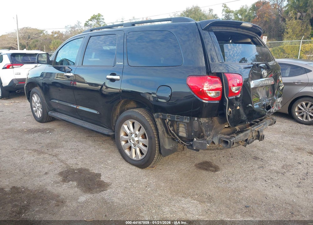 2012 TOYOTA SEQUOIA PLATINUM 5.7L V8 VIN: 5TDDY5G12CS057050