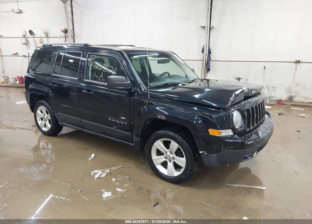 2014 JEEP PATRIOT LATITUDE VIN: 1C4NJRFB6ED551503
