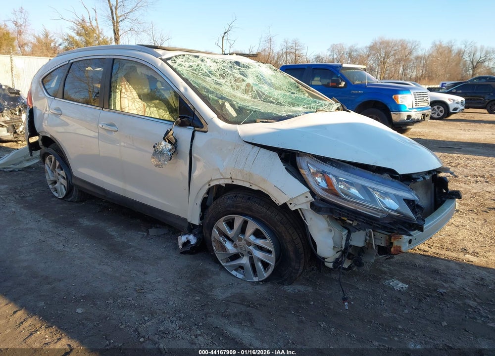 2015 HONDA CR-V EX-L VIN: 5J6RM4H74FL119286