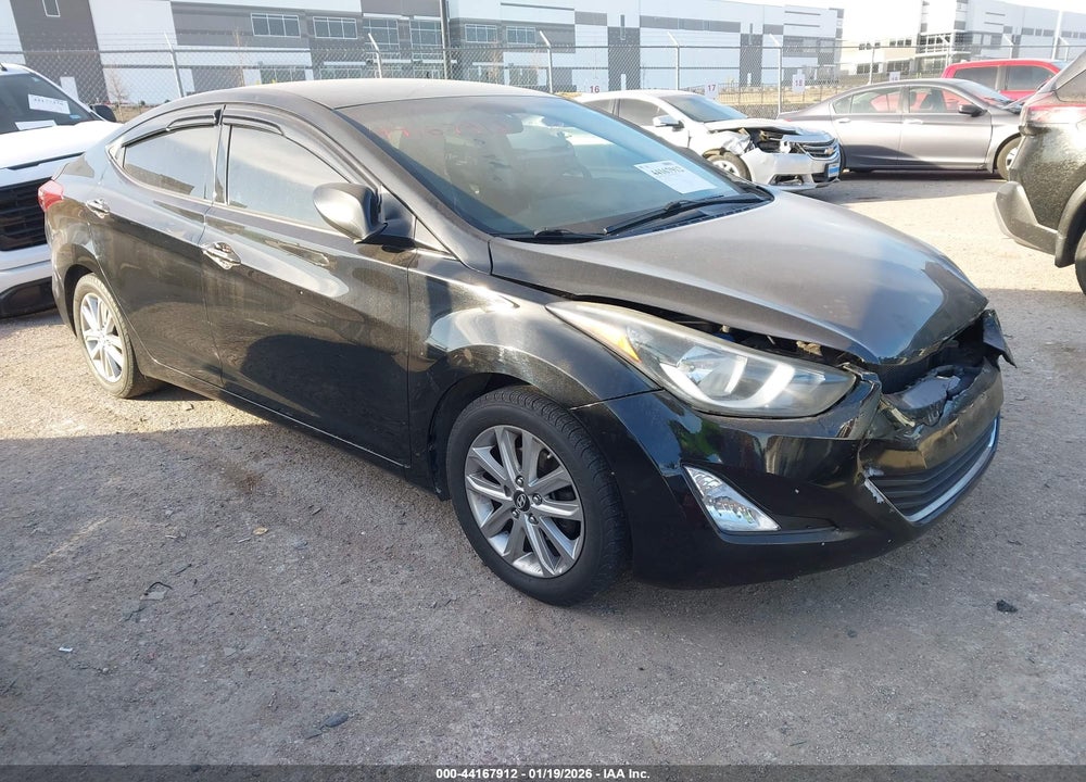 2016 HYUNDAI ELANTRA SE VIN: 5NPDH4AE7GH669536