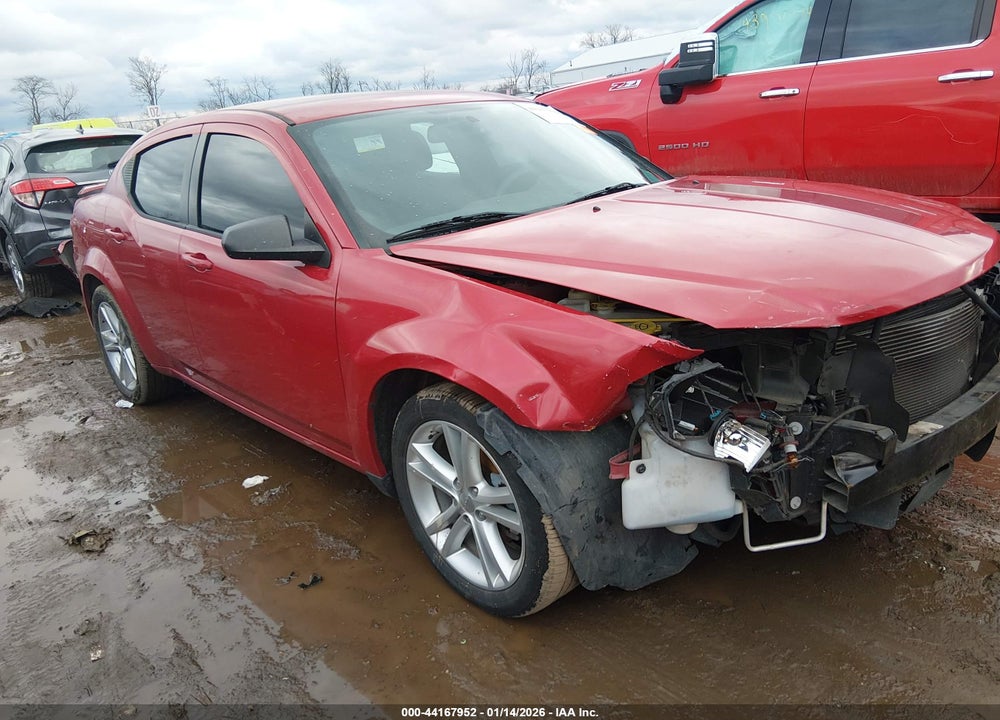 2014 DODGE AVENGER SE VIN: 1C3CDZAB7EN160834