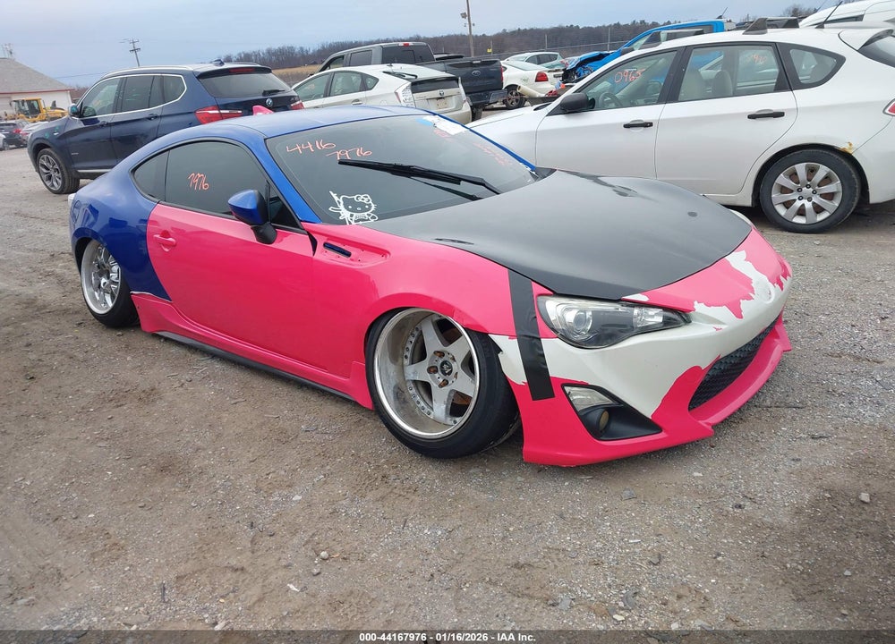 2016 SUBARU BRZ LIMITED VIN: JF1ZCAC10G9604667
