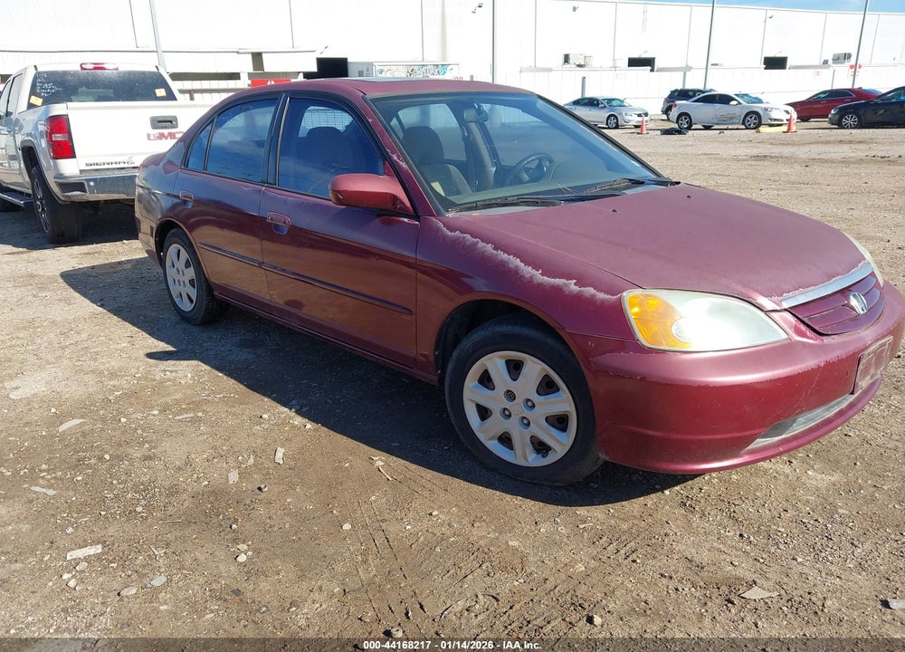 2003 HONDA CIVIC EX VIN: 2HGES26773H561040