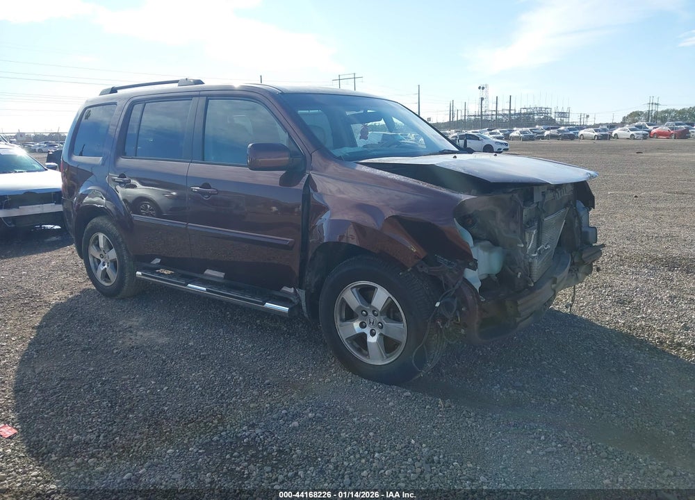 2010 HONDA PILOT EX-L VIN: 5FNYF3H53AB016294