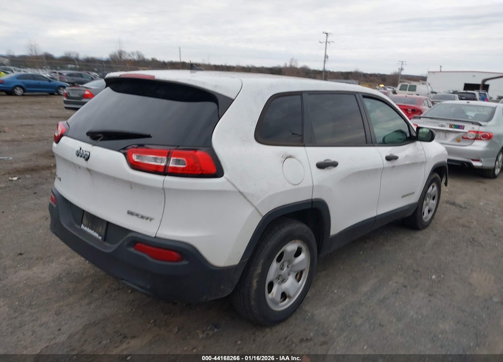 2016 JEEP CHEROKEE SPORT VIN: 1C4PJMAB3GW249080