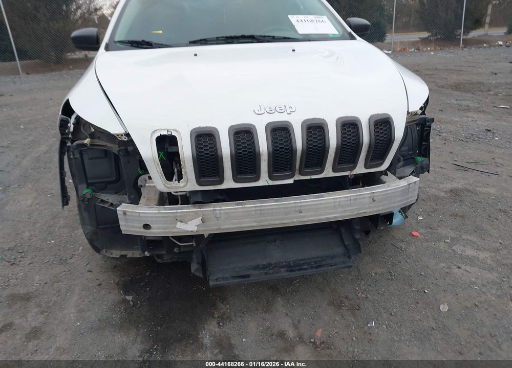 2016 JEEP CHEROKEE SPORT VIN: 1C4PJMAB3GW249080