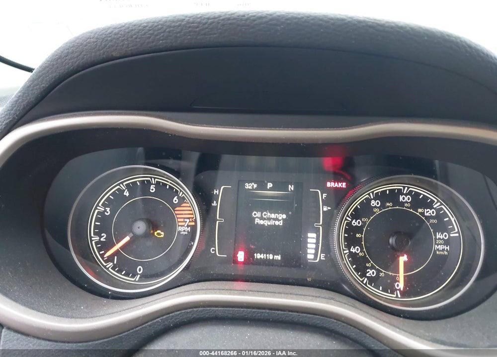 2016 JEEP CHEROKEE SPORT VIN: 1C4PJMAB3GW249080