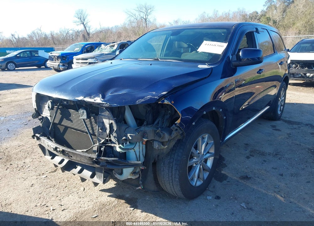 2017 DODGE DURANGO SXT RWD VIN: 1C4RDHAG3HC638534