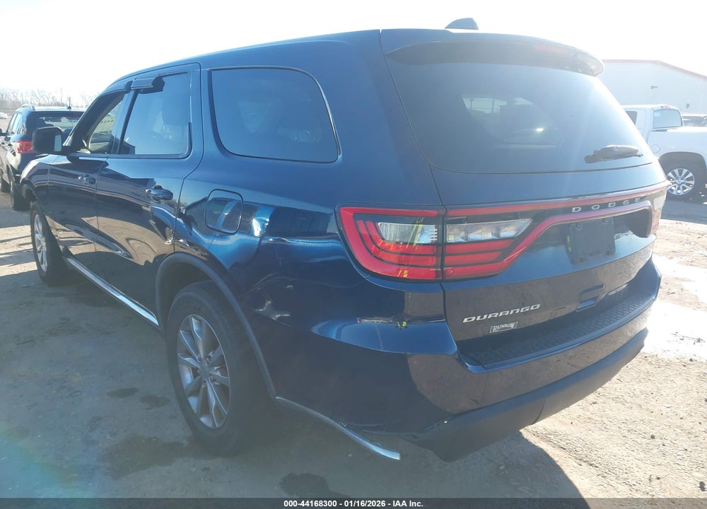 2017 DODGE DURANGO SXT RWD VIN: 1C4RDHAG3HC638534