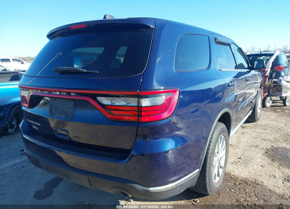 2017 DODGE DURANGO SXT RWD VIN: 1C4RDHAG3HC638534