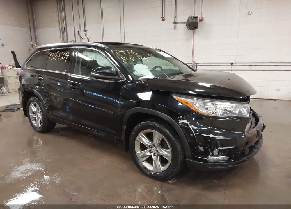 2015 TOYOTA HIGHLANDER LIMITED PLATINUM V6 VIN: 5TDDKRFH6FS115303