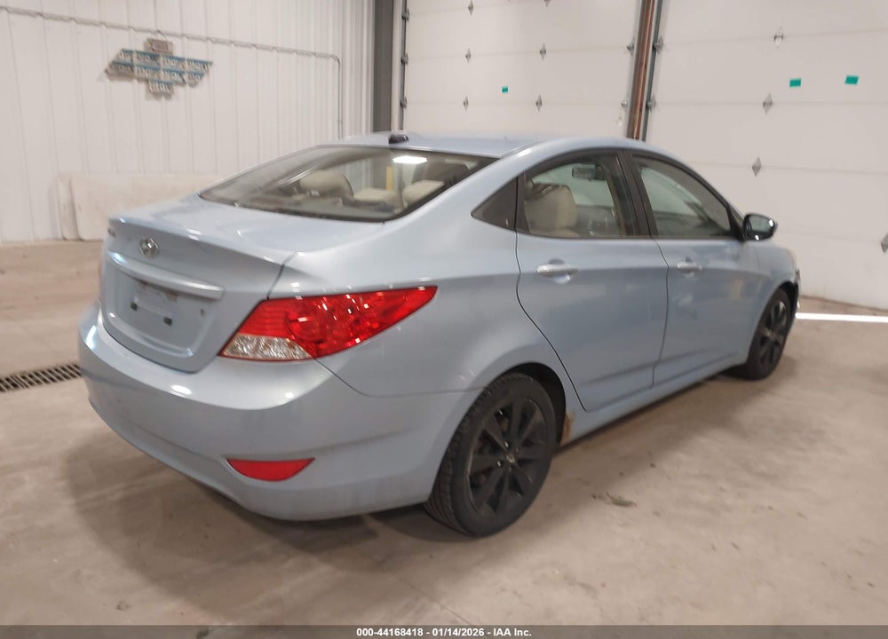 2012 HYUNDAI ACCENT GLS VIN: KMHCU4AE9CU147512