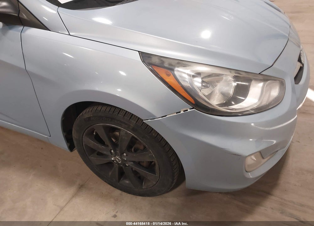 2012 HYUNDAI ACCENT GLS VIN: KMHCU4AE9CU147512