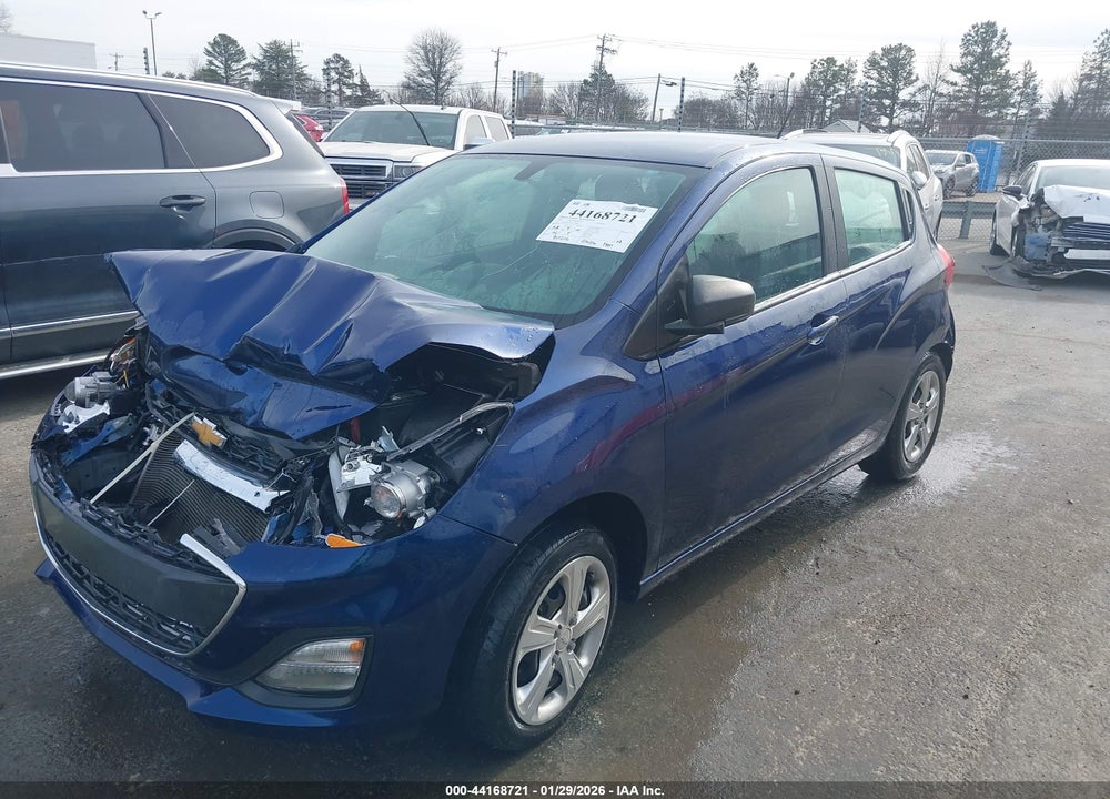 2022 CHEVROLET SPARK FWD LS AUTOMATIC VIN: KL8CB6SA4NC038961