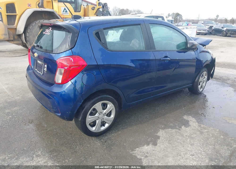 2022 CHEVROLET SPARK FWD LS AUTOMATIC VIN: KL8CB6SA4NC038961