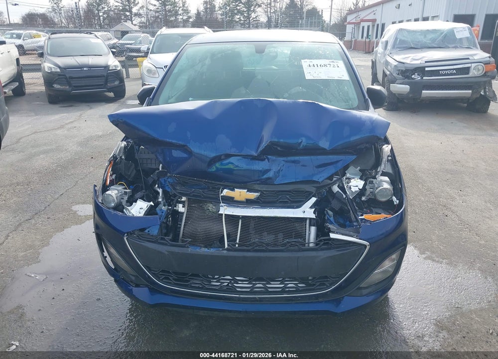 2022 CHEVROLET SPARK FWD LS AUTOMATIC VIN: KL8CB6SA4NC038961