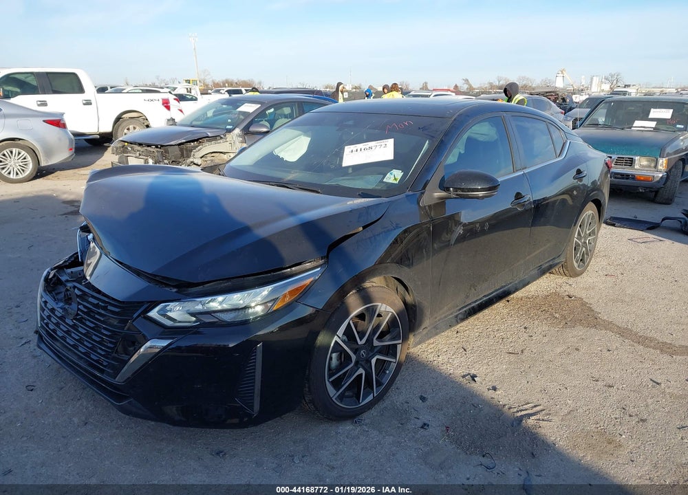 2025 NISSAN SENTRA SR VIN: 3N1AB8DV8SY203944