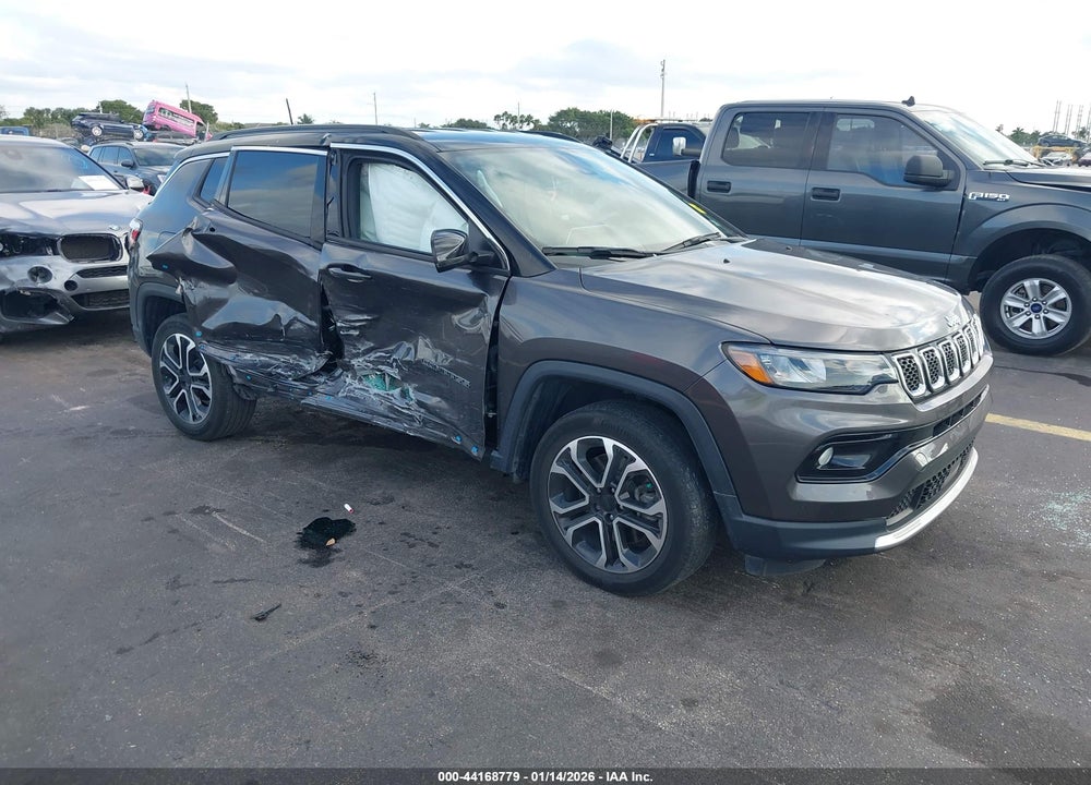 2023 JEEP COMPASS LIMITED 4X4 VIN: 3C4NJDCN7PT505936