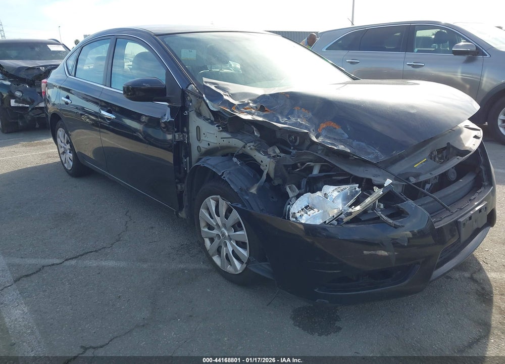 2013 NISSAN SENTRA SV VIN: 3N1AB7AP8DL795507