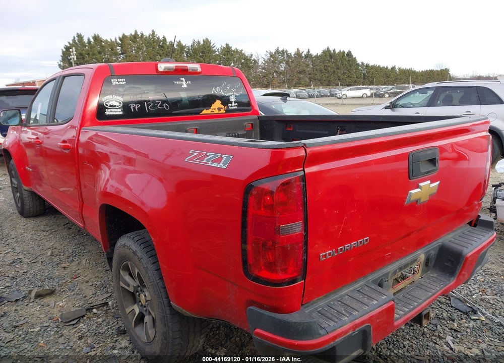 2015 CHEVROLET COLORADO Z71 VIN: 1GCGTCE37F1123114
