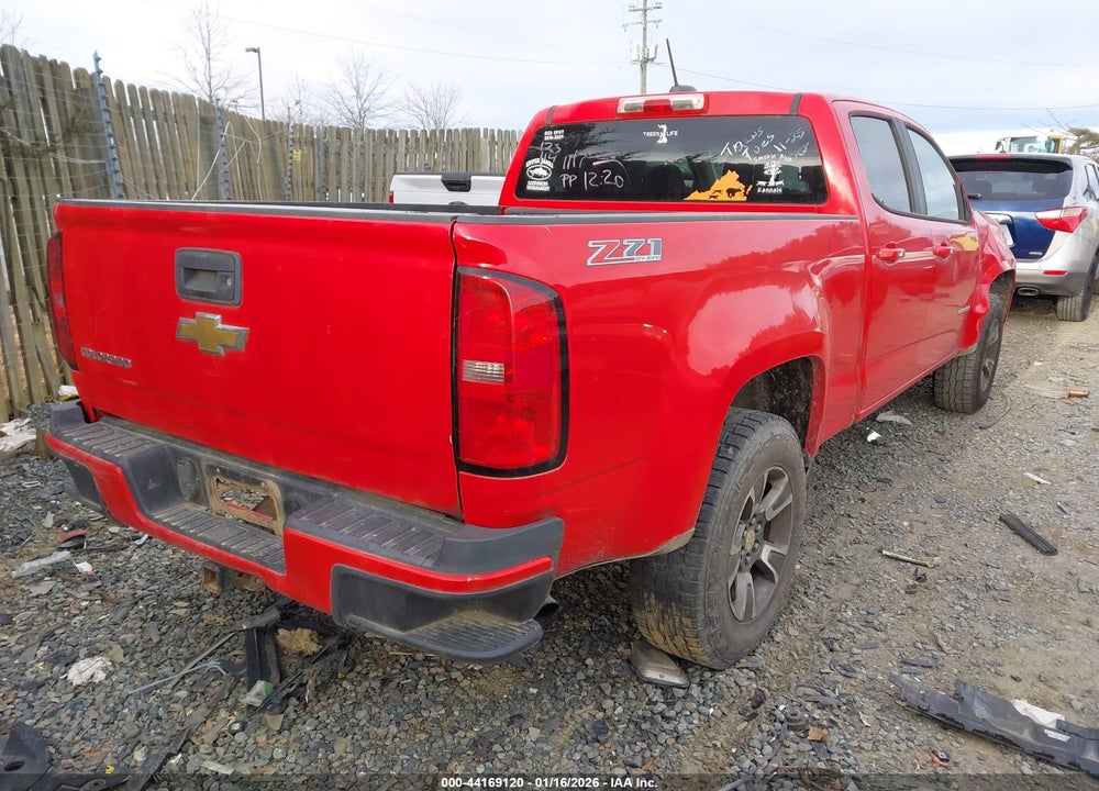 2015 CHEVROLET COLORADO Z71 VIN: 1GCGTCE37F1123114