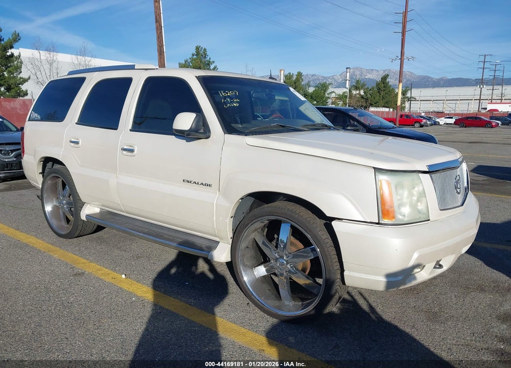 2002 CADILLAC ESCALADE STANDARD VIN: 1GYEK63N82R292516