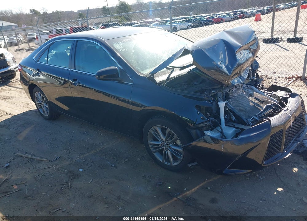 2015 TOYOTA CAMRY SE VIN: 4T1BF1FK3FU966202