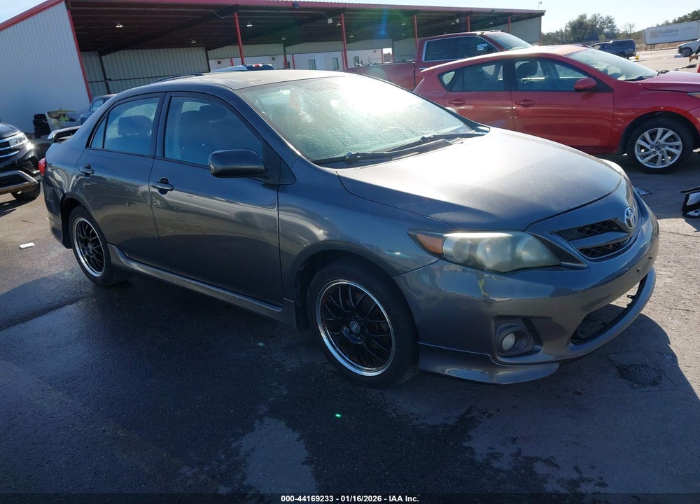 2011 TOYOTA COROLLA S VIN: 2T1BU4EE1BC654197