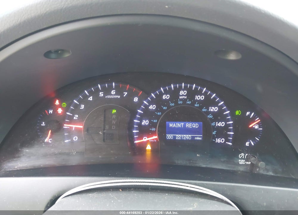 2010 TOYOTA CAMRY XLE V6 VIN: JTNBK3EKXA3048499