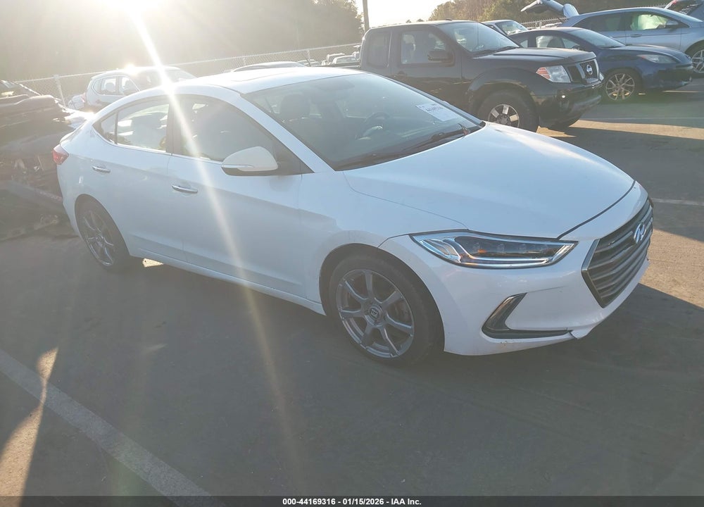 2017 HYUNDAI ELANTRA LIMITED VIN: 5NPD84LF9HH056650