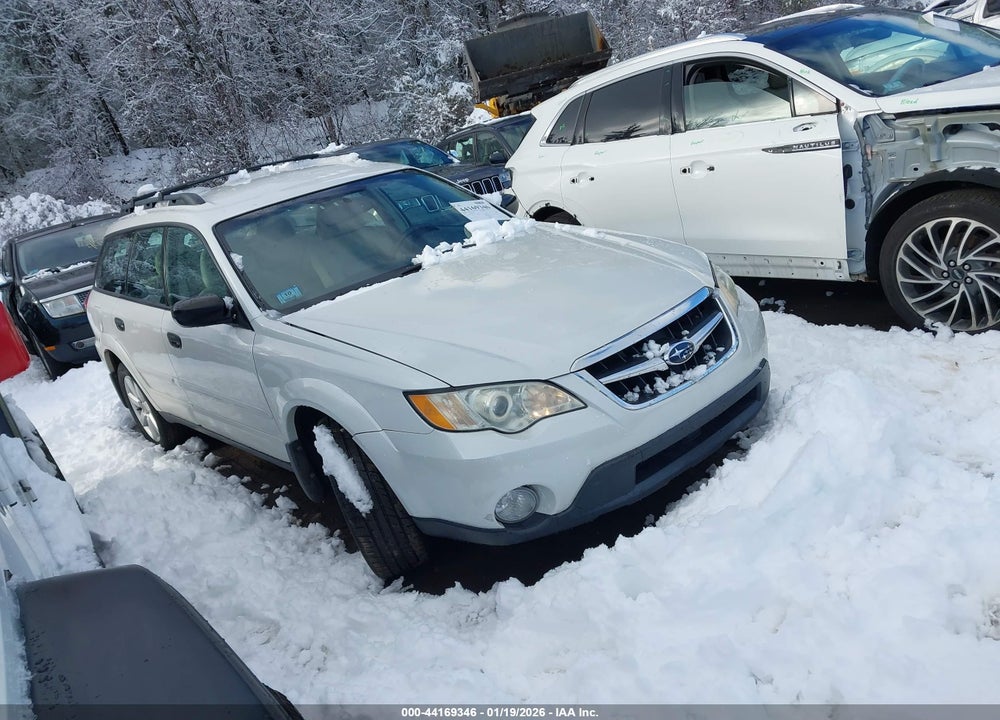 2008 SUBARU OUTBACK 2.5I/2.5I L.L. BEAN EDITION VIN: 4S4BP61C187320104