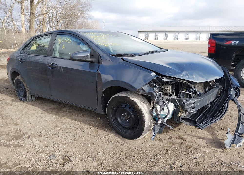 2017 TOYOTA COROLLA LE VIN: 2T1BURHE1HC917788