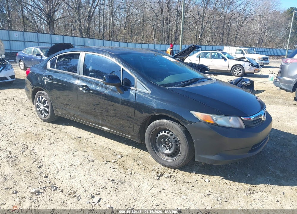 2012 HONDA CIVIC SDN LX VIN: 2HGFB2F59CH307249