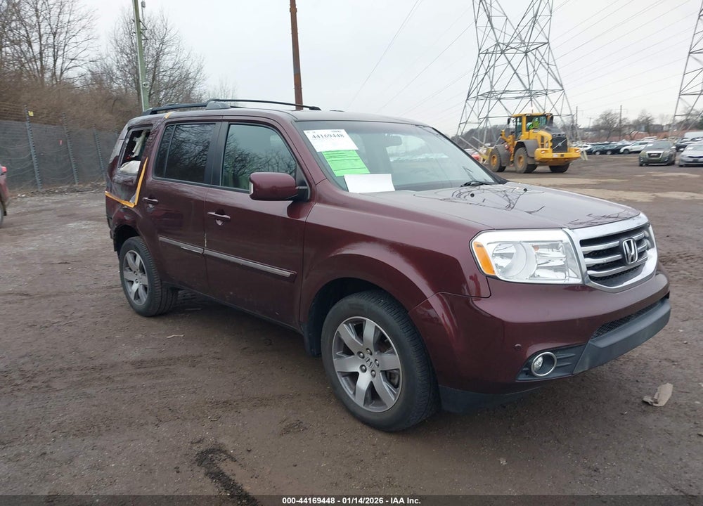 2013 HONDA PILOT TOURING VIN: 5FNYF4H98DB058201