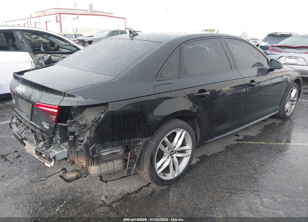2017 AUDI A4 ULTRA P VIN: WAUKMAF4XHN053555