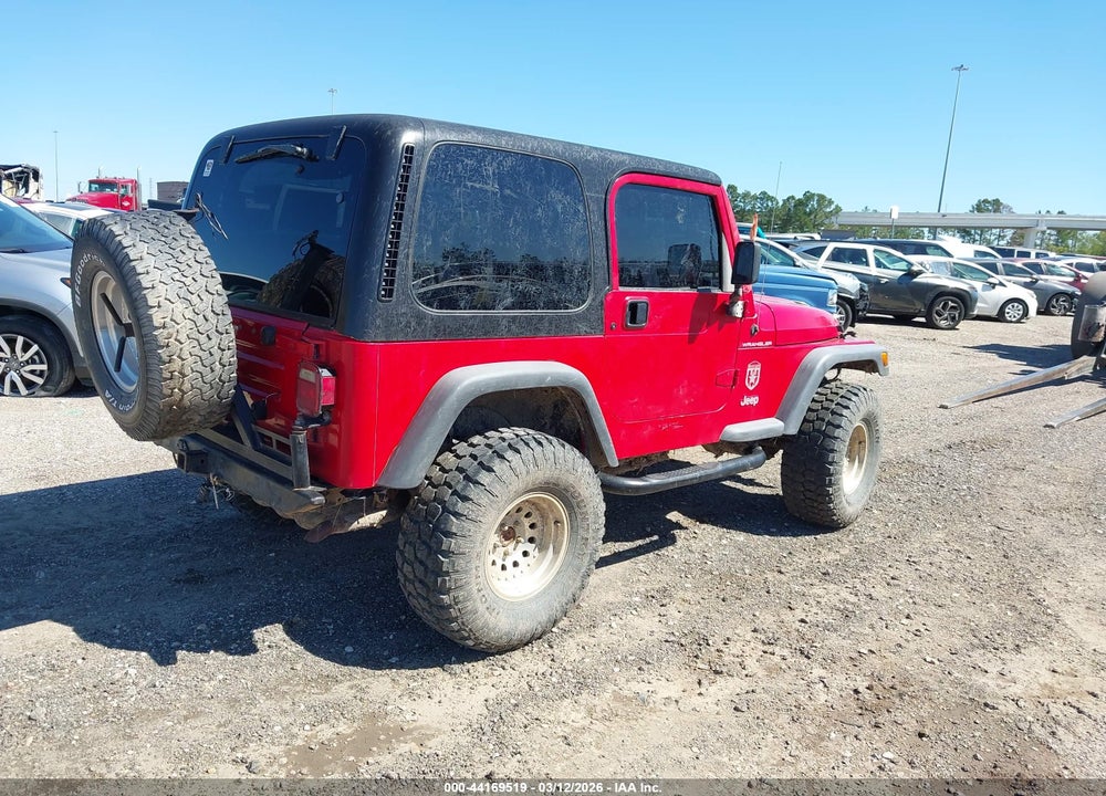 2002 JEEP WRANGLER X VIN: 1J4FA39S72P742087