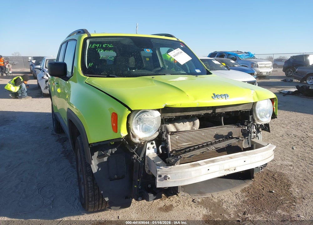 2018 JEEP RENEGADE SPORT 4X4 VIN: ZACCJBAB2JPH08123