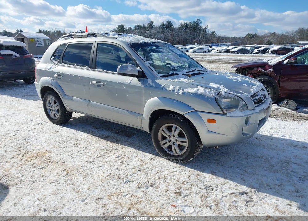 2008 HYUNDAI TUCSON LIMITED VIN: KM8JN12B78U870001
