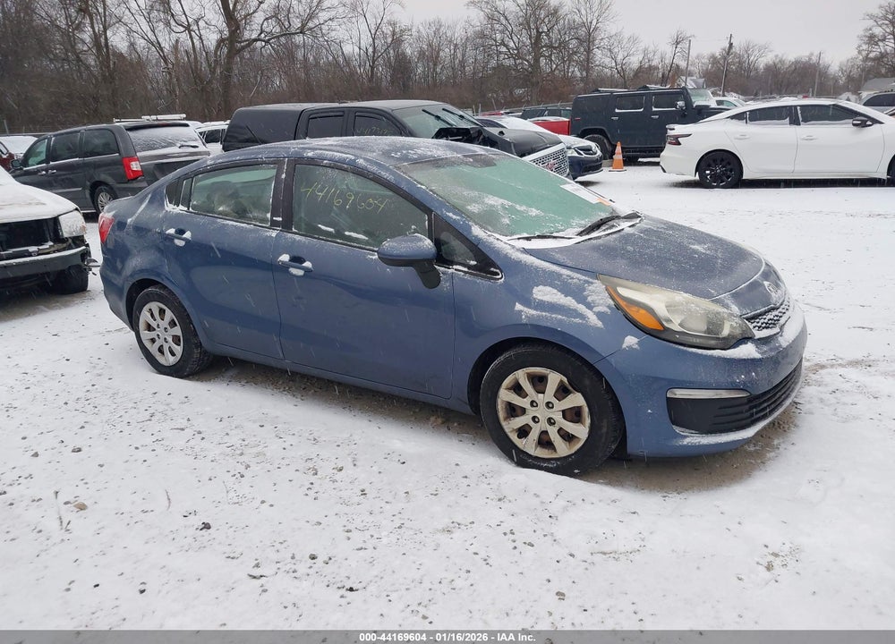 2016 KIA RIO LX VIN: KNADM4A38G6659776