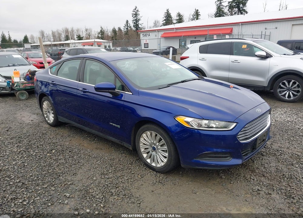 2016 FORD FUSION HYBRID S VIN: 3FA6P0UU9GR157884