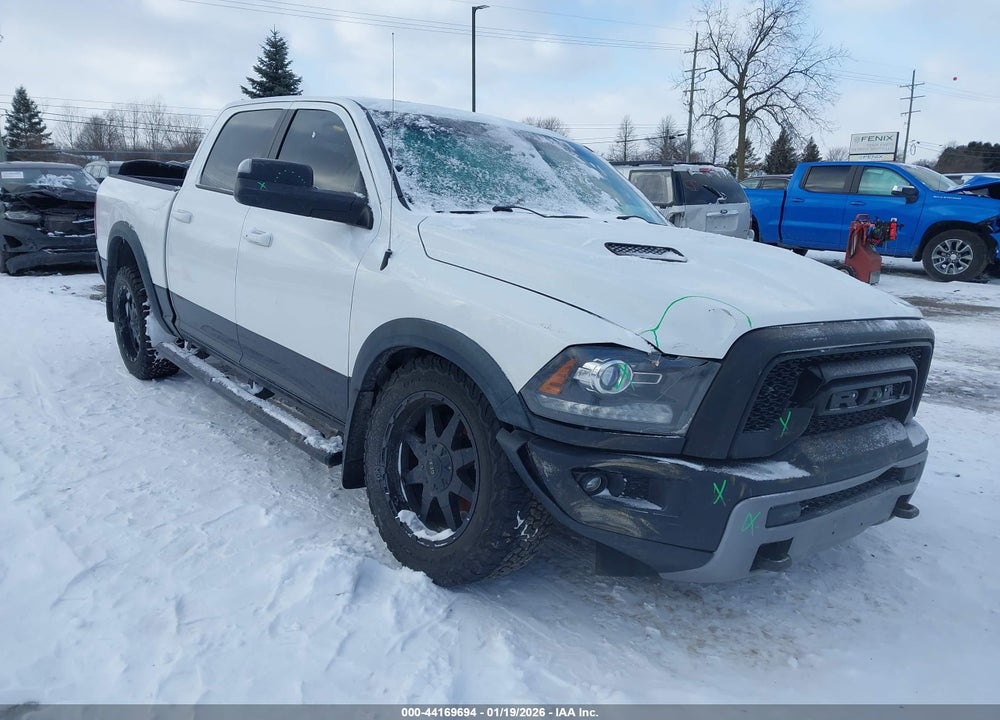 2016 RAM 1500 REBEL VIN: 1C6RR7YT4GS100175